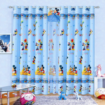 cartoon window curtain / kids curtains/kids shower curtains